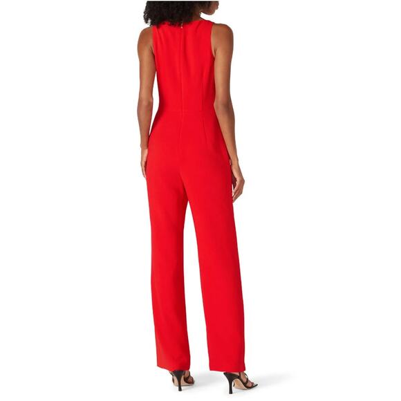 Trina Turk Hedy Red Jumpsuit - Picture 3 of 10